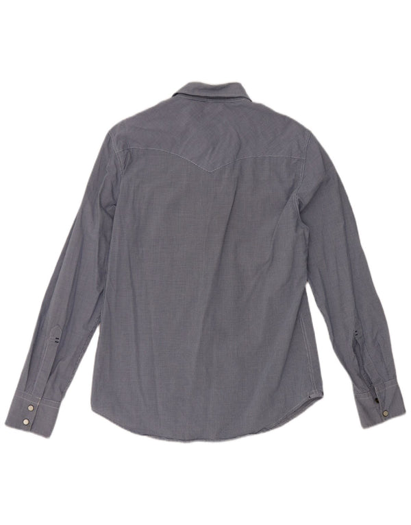 Levi's Chemise Slim Fit Homme Bleu Marine en Coton Vichy