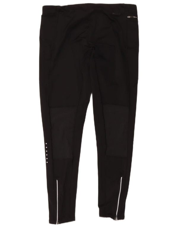 Legging Nike Dri Fit pour femme UK 16 Large Noir Polyester