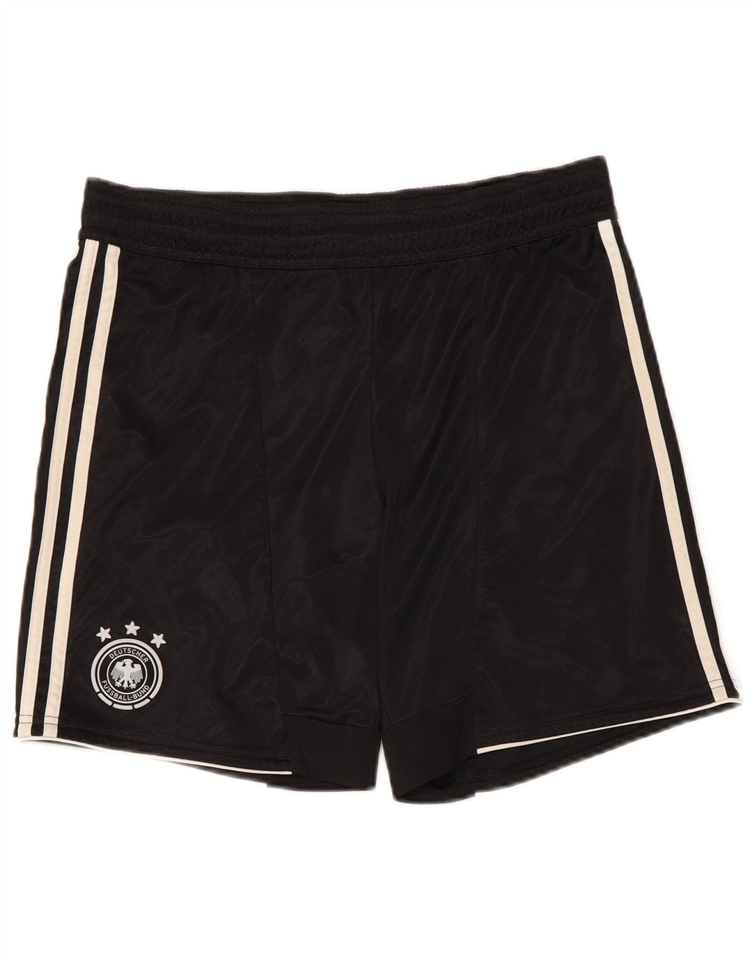 ADIDAS Short de sport Deutscher Fussball Bund pour hommes, petit, noir, polyester