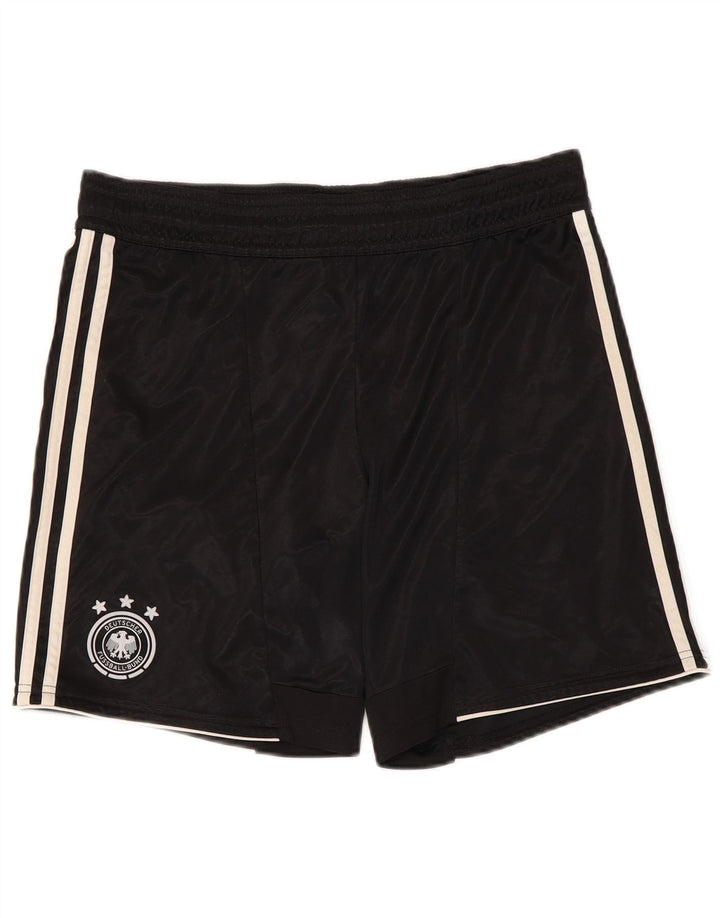 ADIDAS Short de sport Deutscher Fussball Bund pour hommes, petit, noir, polyester