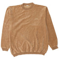 VINTAGE Sweat-shirt Homme Jumper UK 38/40 Coton Beige Moyen
