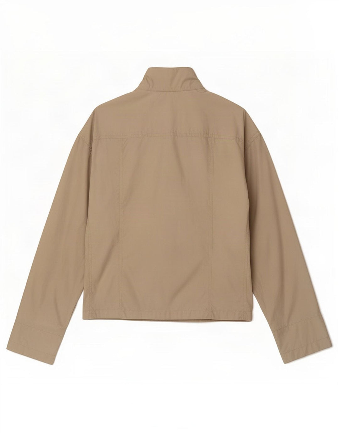 Calvin Klein Jeans Bomber Femme UK 16 Large Beige Polyamide