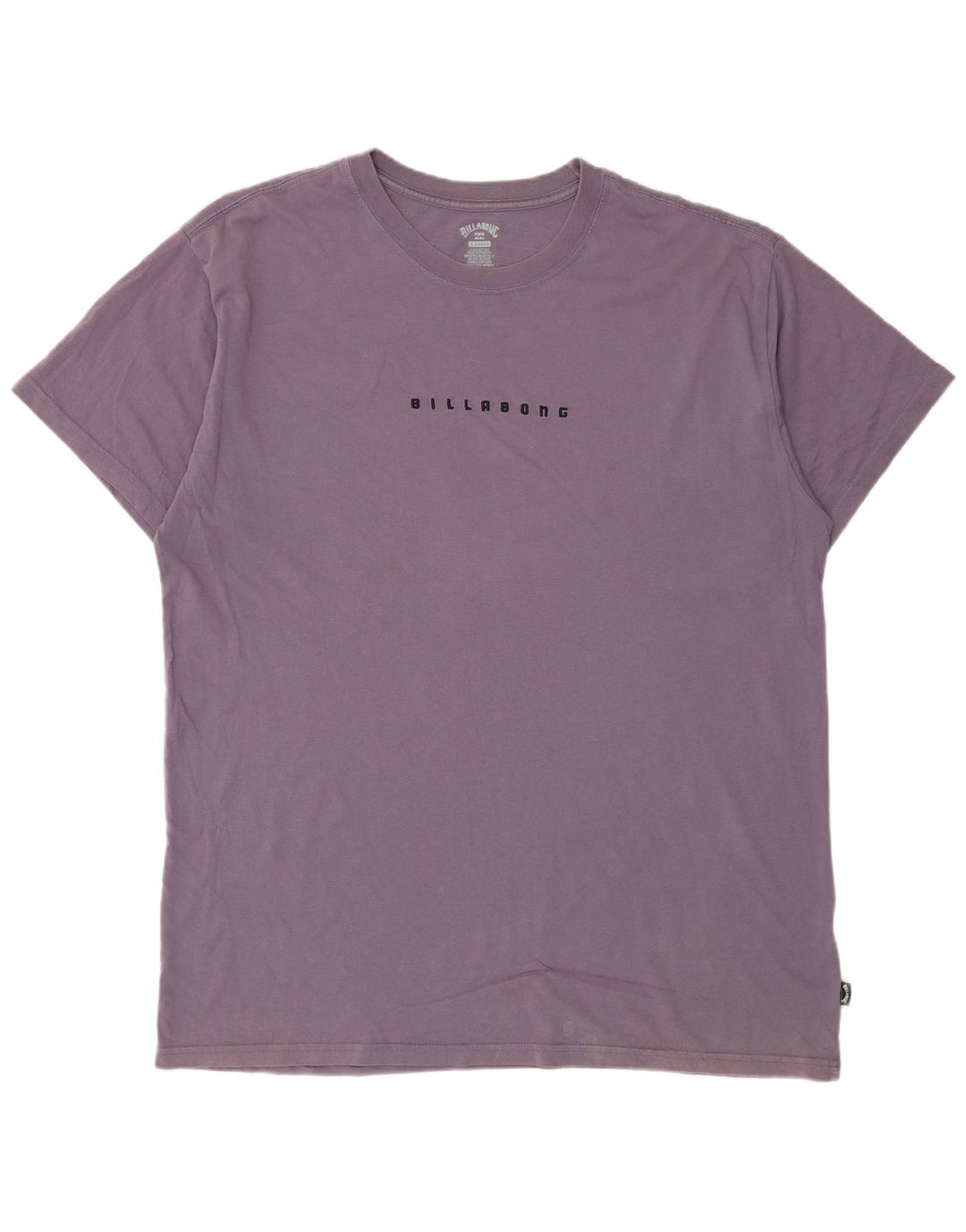 Billabong Mens Graphic T-Shirt Top XL Violet Coton