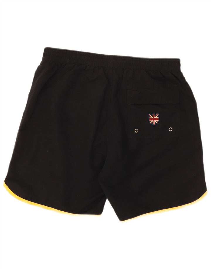 Admiral Short de bain graphique pour homme en polyester color block Noir Taille L