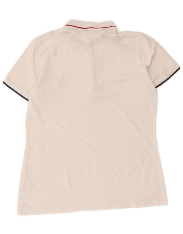 Marina Yachting Polo Femme UK 14 Coton Blanc Moyen