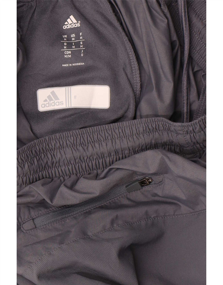 Adidas Pantalon de Survêtement Homme Gris Moyen Nylon