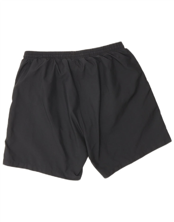 Hugo Boss Short de sport graphique pour hommes, grand noir, polyester