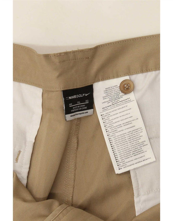 Nike Short Chino Homme W40 XL Beige Polyester