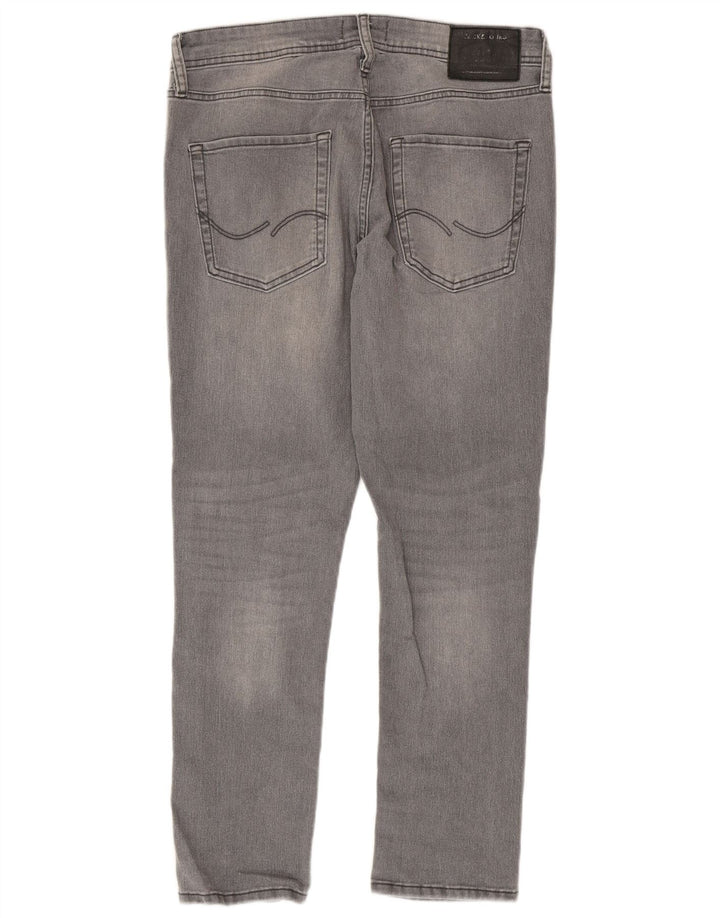 Jack & Jones Jean Slim GLENN W32 L30 Homme Gris Coton