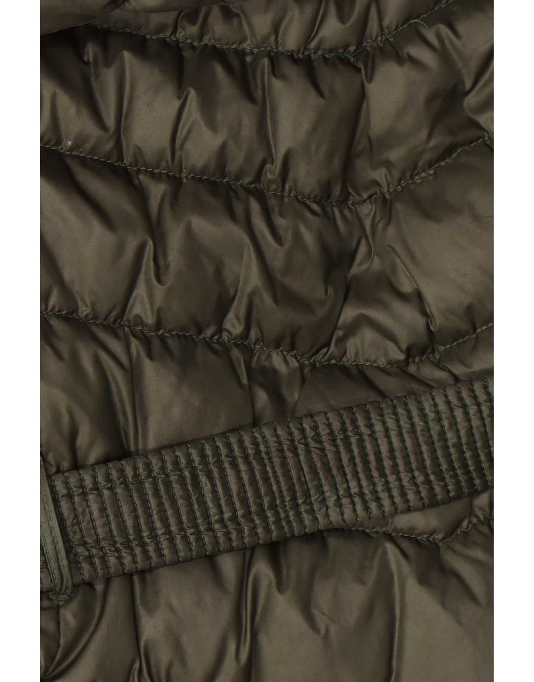 Liu Jo Veste matelassée à capuche pour femme IT 40 Small Vert Polyamide