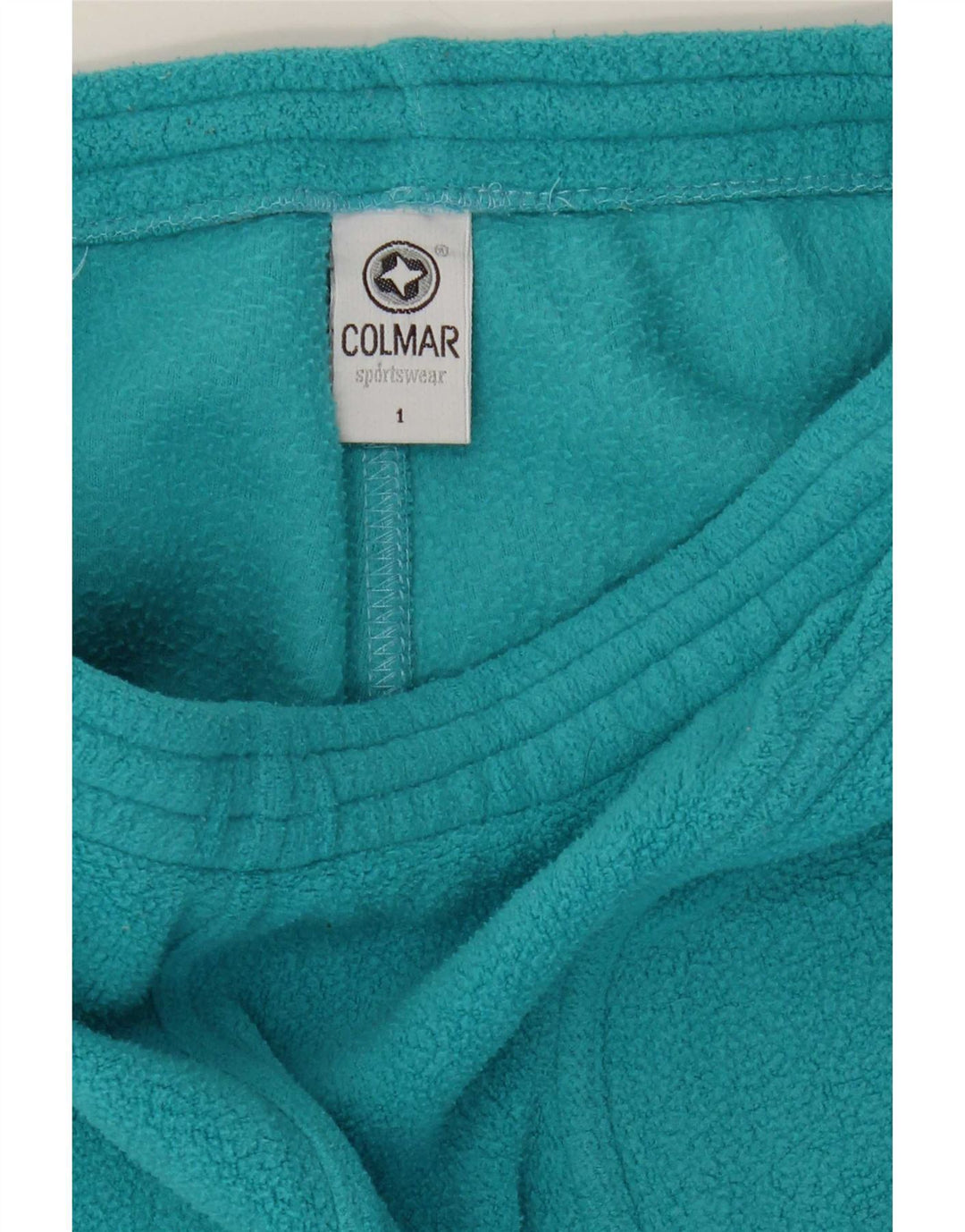Colmar Pantalon de survêtement en polaire pour femme UK 14 Bleu moyen