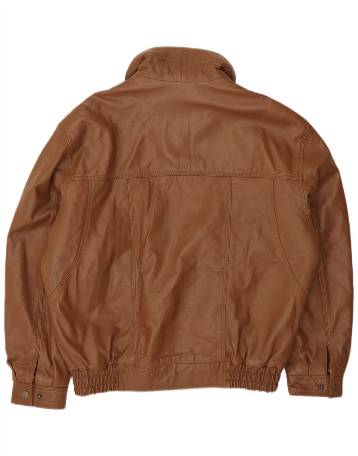 MADDOX Veste en cuir pour homme UK 42 XL Cuir marron