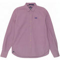 Superdry Chemise Homme XL Violet Vichy Coton