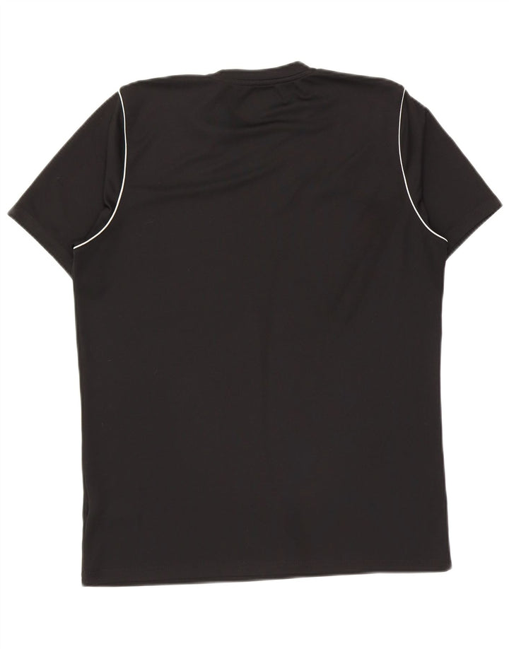 Nike Hommes Dri Fit Slim Fit T-Shirt Haut Grand Noir Polyester