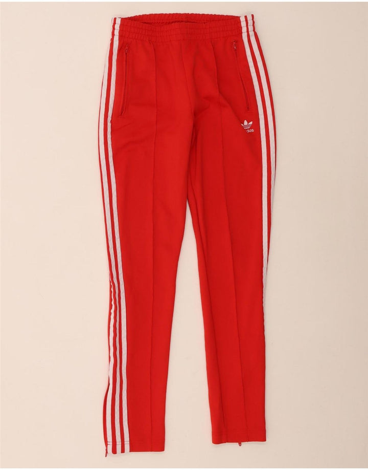 Adidas Pantalon de survêtement pour femme UK 8 Small Rouge