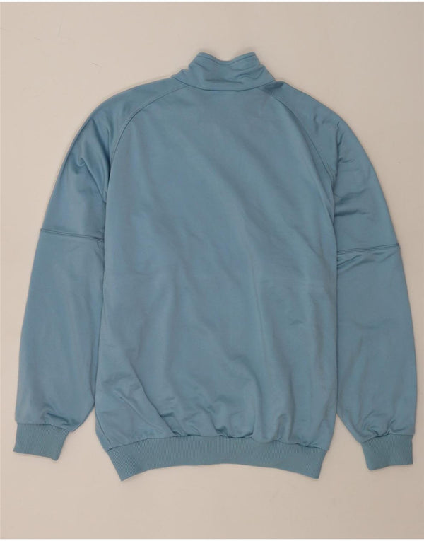 ADIDAS Veste de survêtement coupe ample pour homme UK 40/42 Bleu moyen Polyester