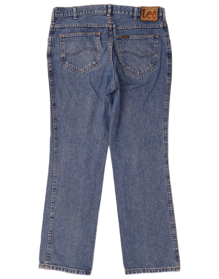 Lee Jean Droit Ranger Homme W38 L32 Bleu Coton