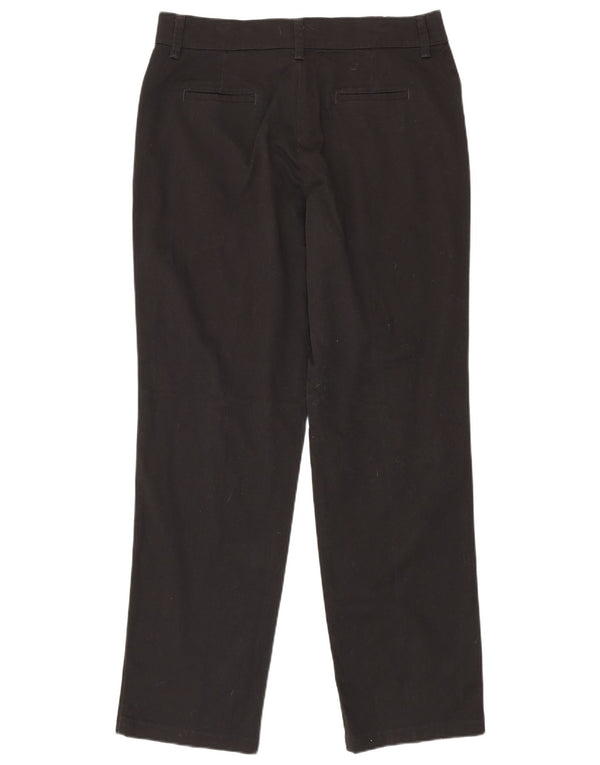 Lee Womens High Waist Relaxed Fit Casual Trousers US 14 XL W34 L32 Black
