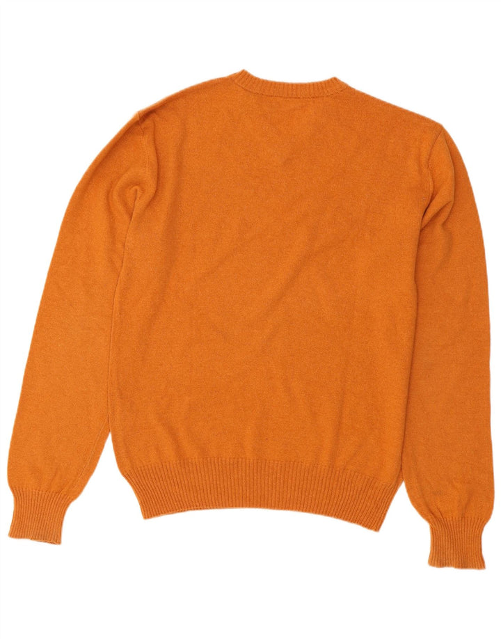 TIMBERLAND Pull Col V Homme Petite Laine Orange
