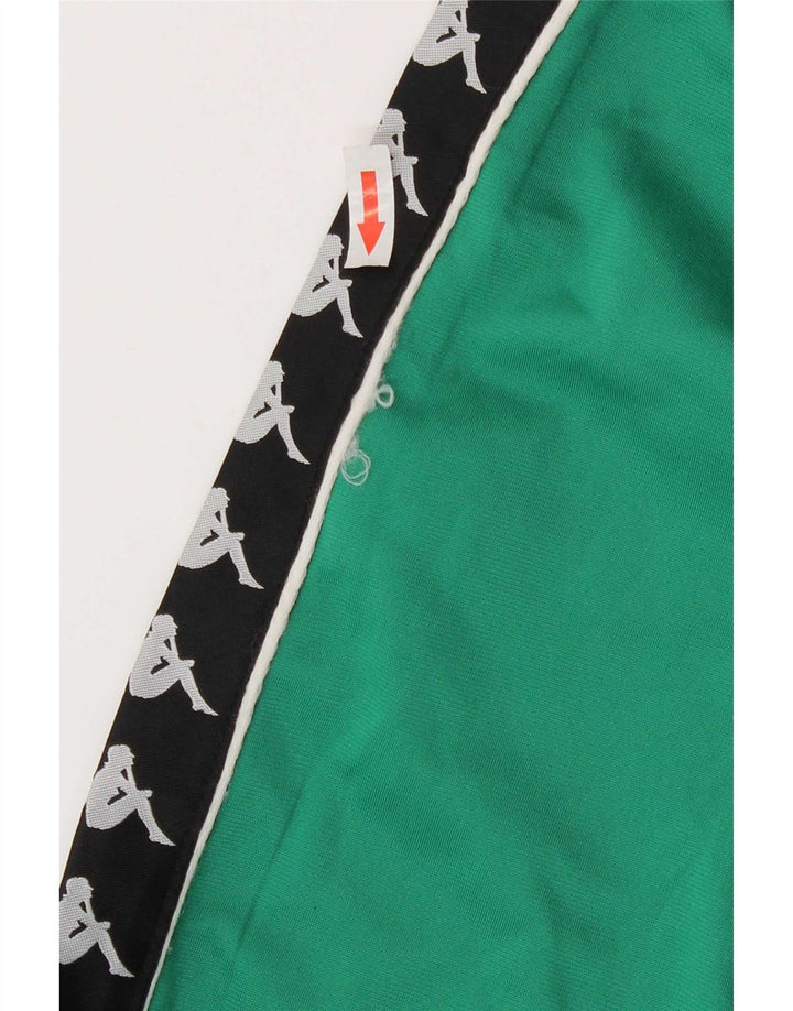 Kappa Veste de Survêtement Graphique Homme Petit Vert Colorblock