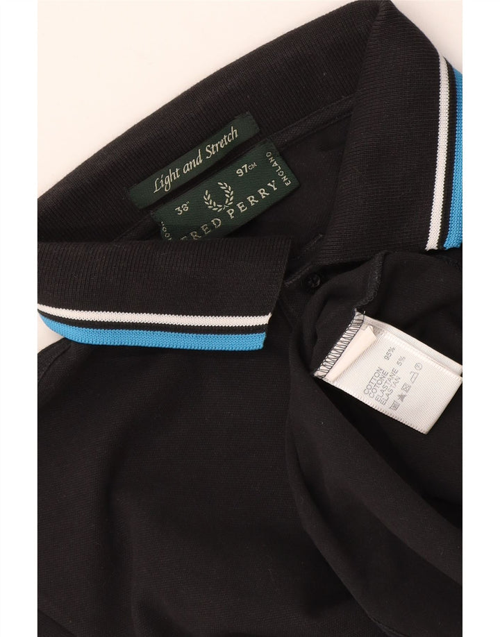 Fred Perry Polo Homme Petit Coton Rayé Noir