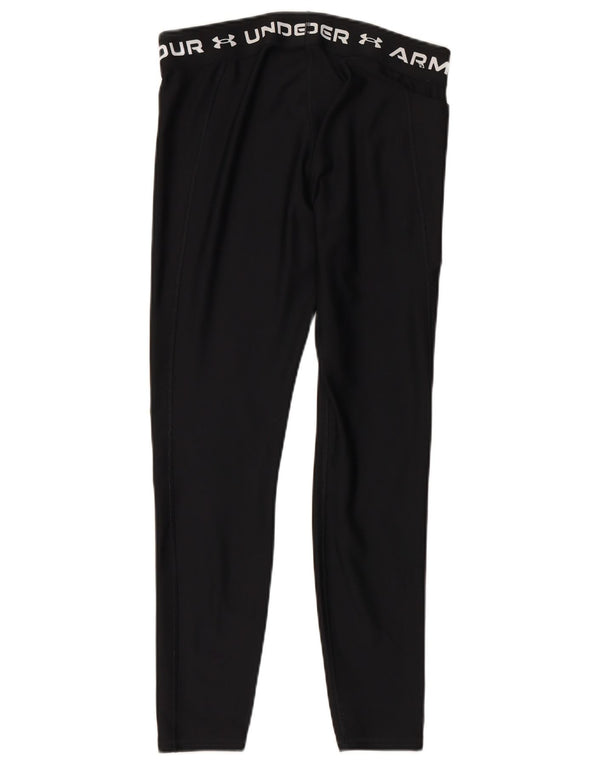 UNDER ARMOUR Legging graphique pour femme UK 44 Large Noir Polyester