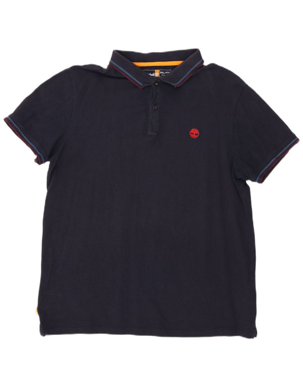 Timberland Polo Slim Fit Homme 2XL Bleu Marine Coton