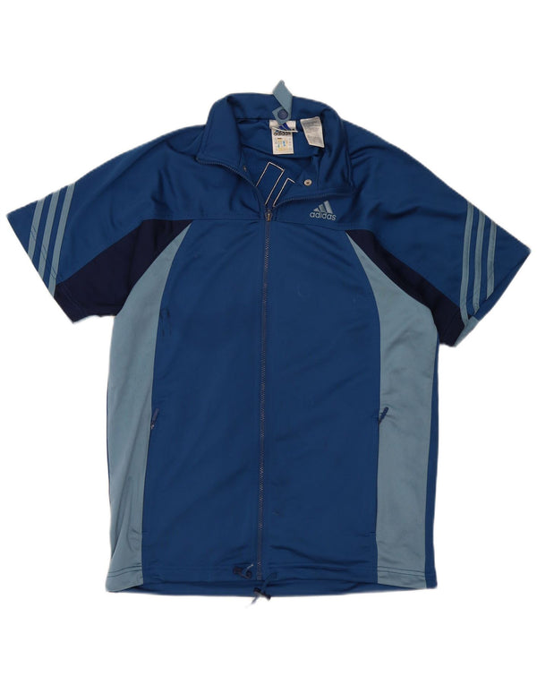 Veste de survêtement Adidas Graphic Garçon 15-16 ans Bleu Colorblock
