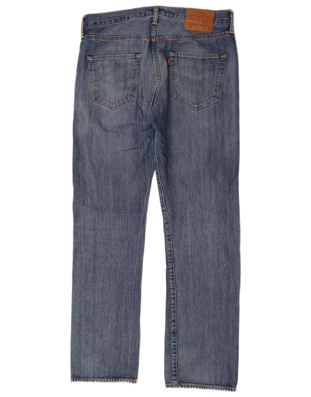 Levi's Jean Droit 501 Homme Bleu W34 L32 Coton
