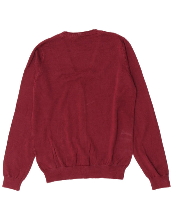 Marks & Spencer Pull Cardigan Fille 13-14 Ans Coton Bordeaux