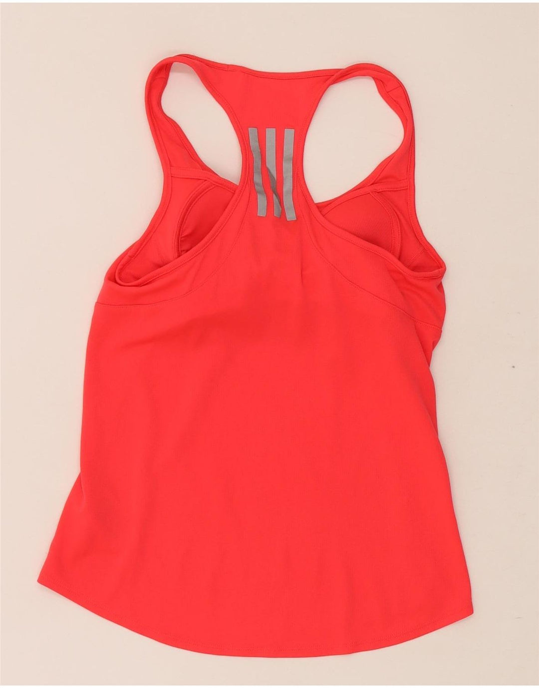 Adidas Climalite Vest Top UK 8/10 Petit Rouge Polyester