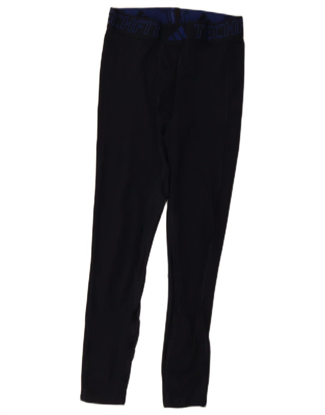 Adidas Femmes Aeroready Leggings UK 12 Moyen Bleu Marine Polyester