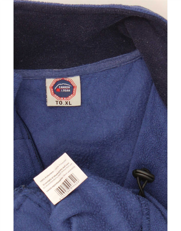 Canada Gilet polaire pour homme UK 42 XL Bleu Polyester