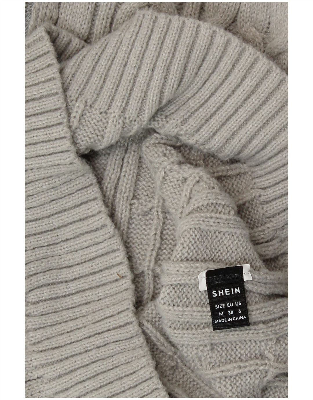 Shein Robe pull pour femme UK 44 Gris moyen