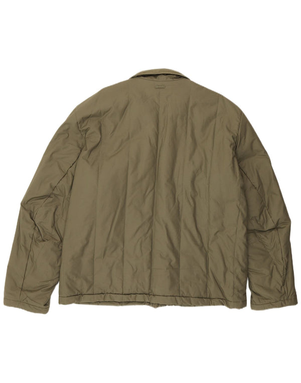 Napapijri Veste matelassée homme UK 44 2XL Kaki Coton