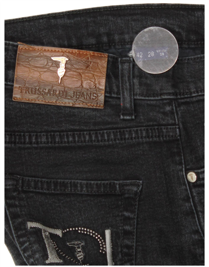 Trussardi Femme Jean Droit W26 L29 Gris