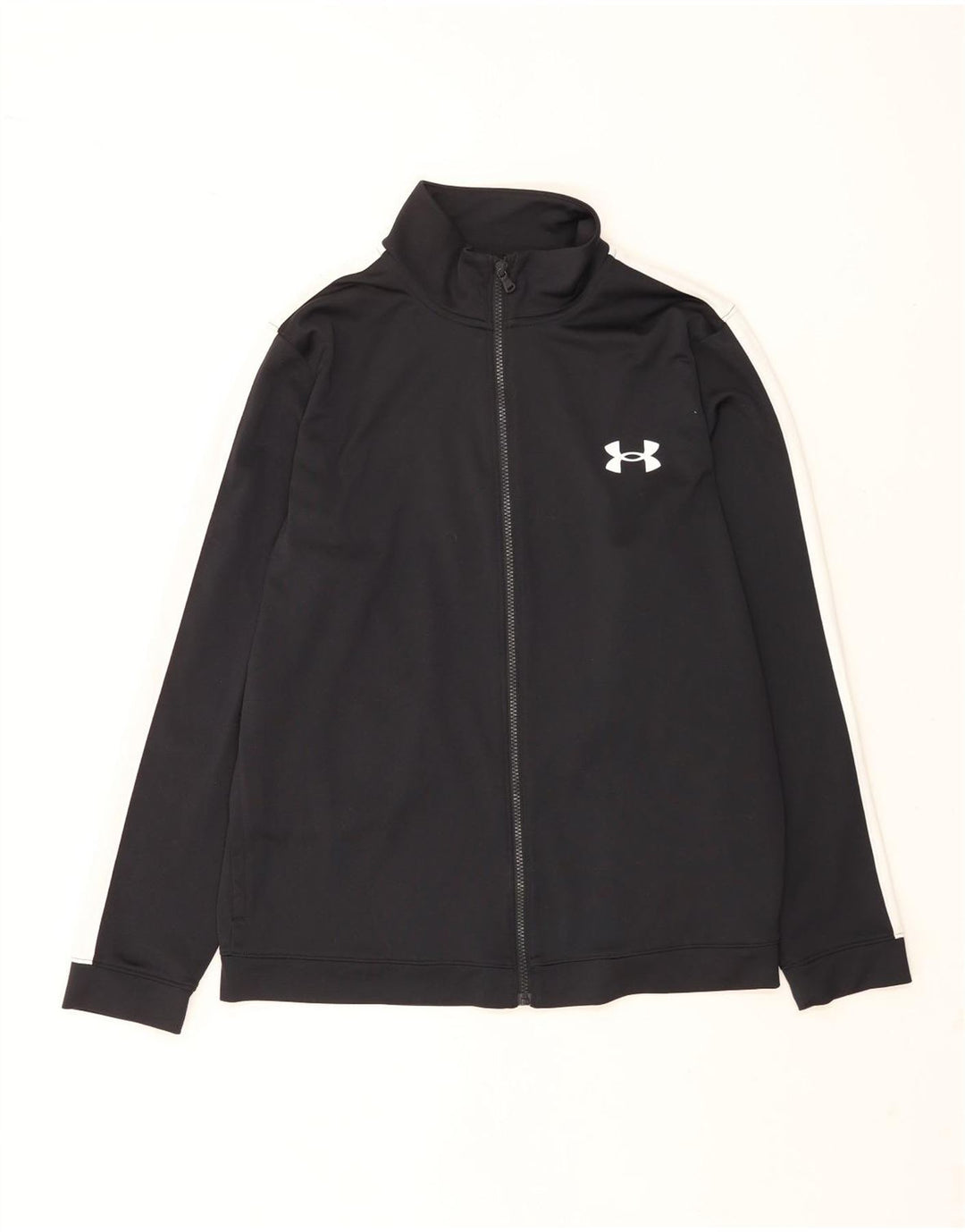 Under Armour Veste de survêtement pour homme Large Noir Colorblock Polyester