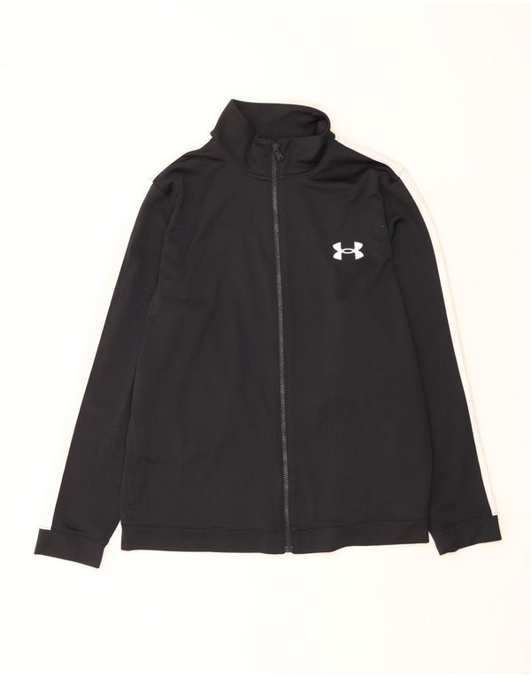 Under Armour Veste de survêtement pour homme Large Noir Colorblock Polyester