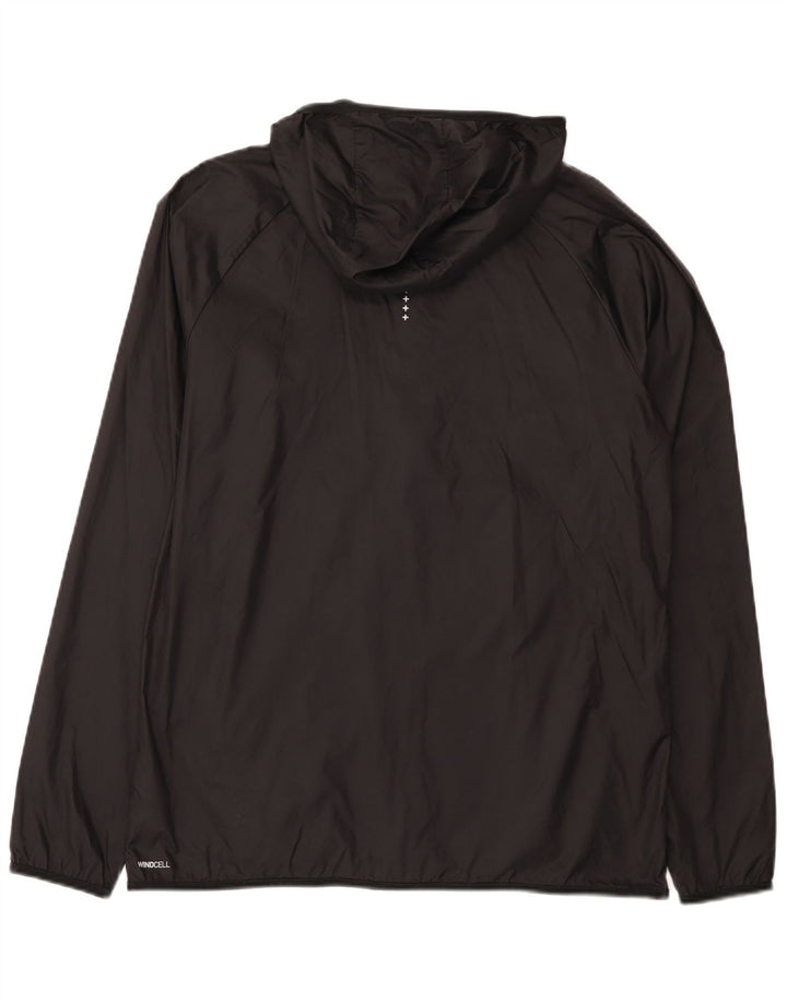 Puma Veste de Survêtement de Course à Capuche Homme Noir Moyen Nylon