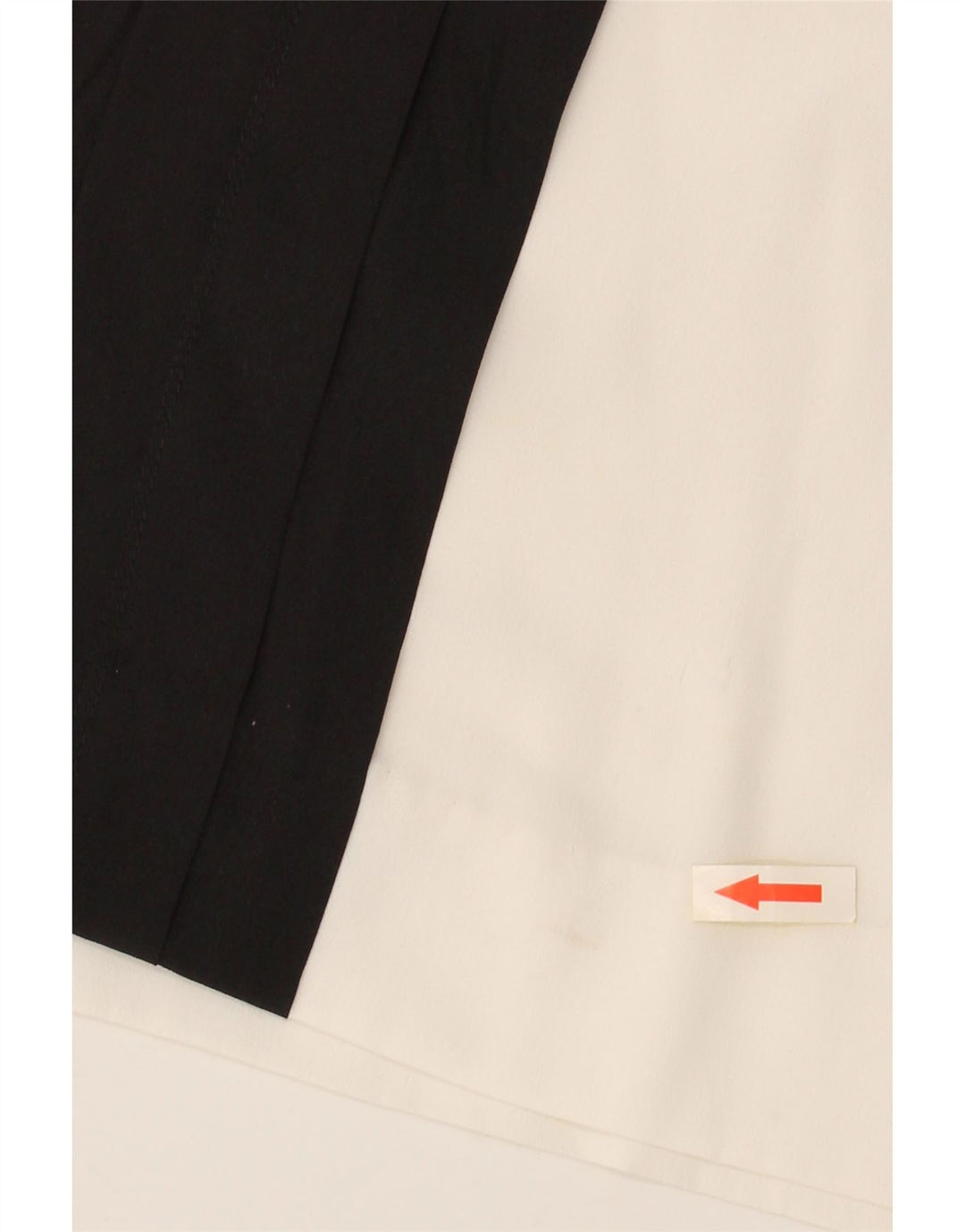 CALVIN KLEIN Haut chemisier sans manches pour femme UK 14 Medium White Colourblock