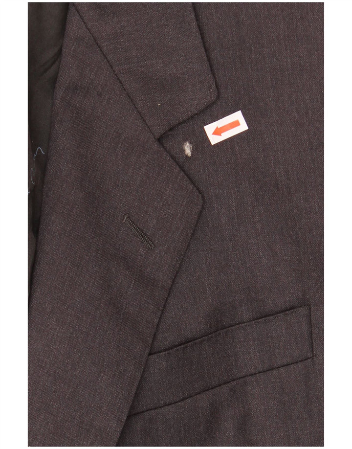 Pierre Cardin Veste blazer à 2 boutons pour homme UK 38 Violet moyen