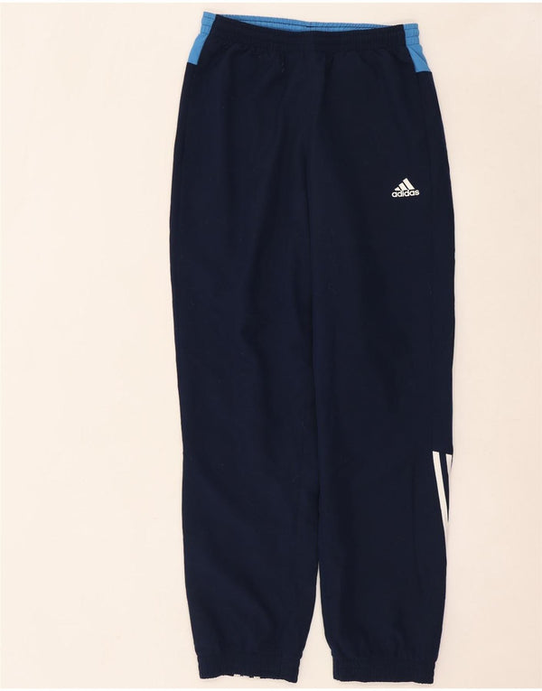ADIDAS Mens Tracksuit Trousers Joggers UK 36/38 Small Navy Blue