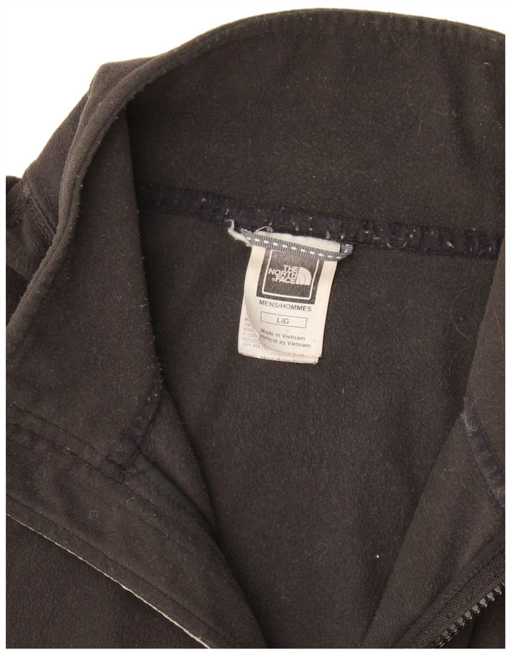 The North Face Veste polaire pour homme UK 40 Large Noir Polyester