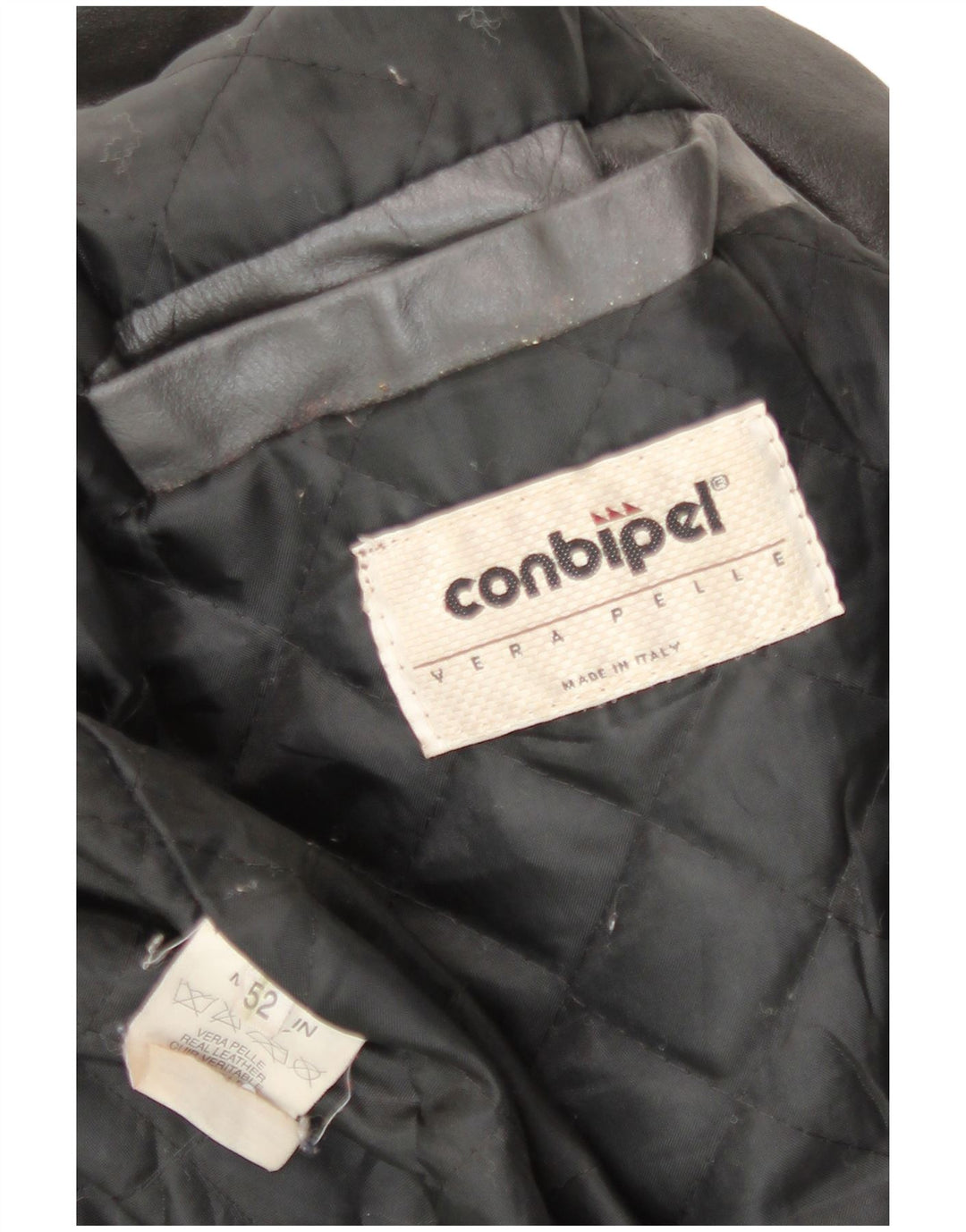 Conbipel Veste en Cuir Homme IT 52 Grand Cuir Gris