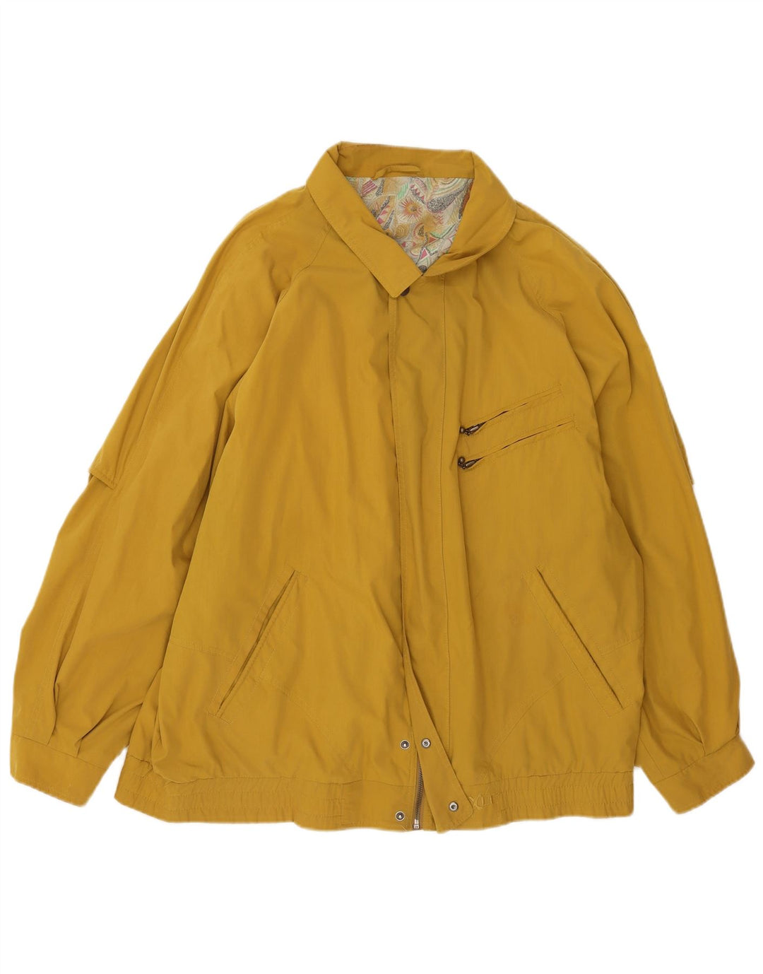 Veste utilitaire homme vintage IT 56 3XL coton jaune