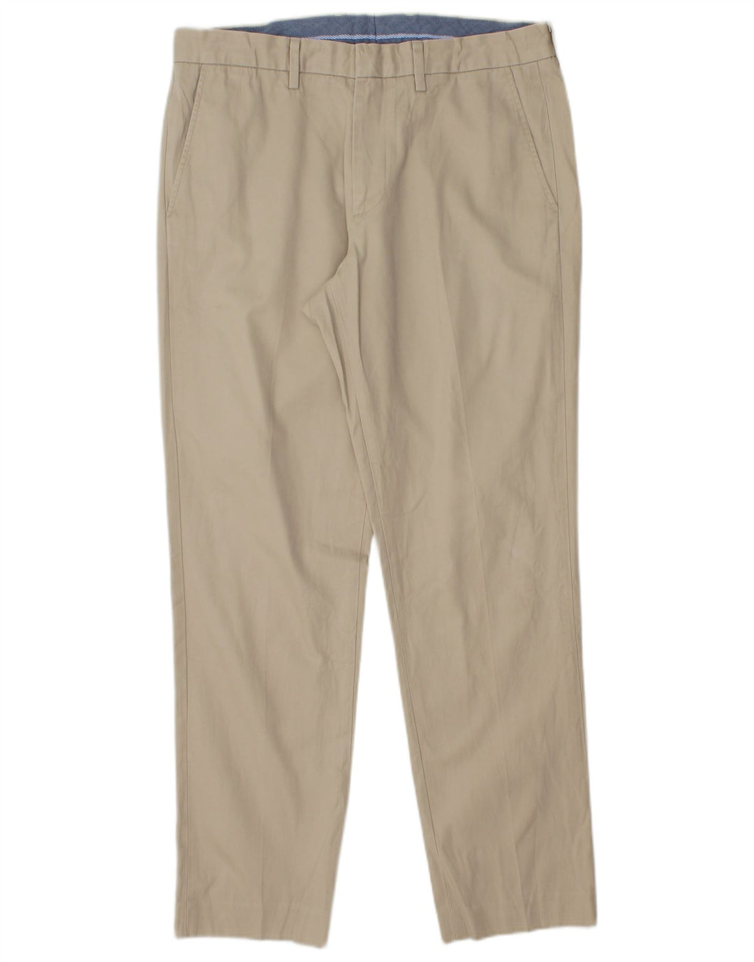 J. CREW Pantalon Chino Slim BOWERY Homme W32 L30 Coton Beige