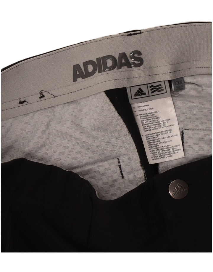 Adidas Pantalon Chino Slim Homme W32 L32 Noir Polyester