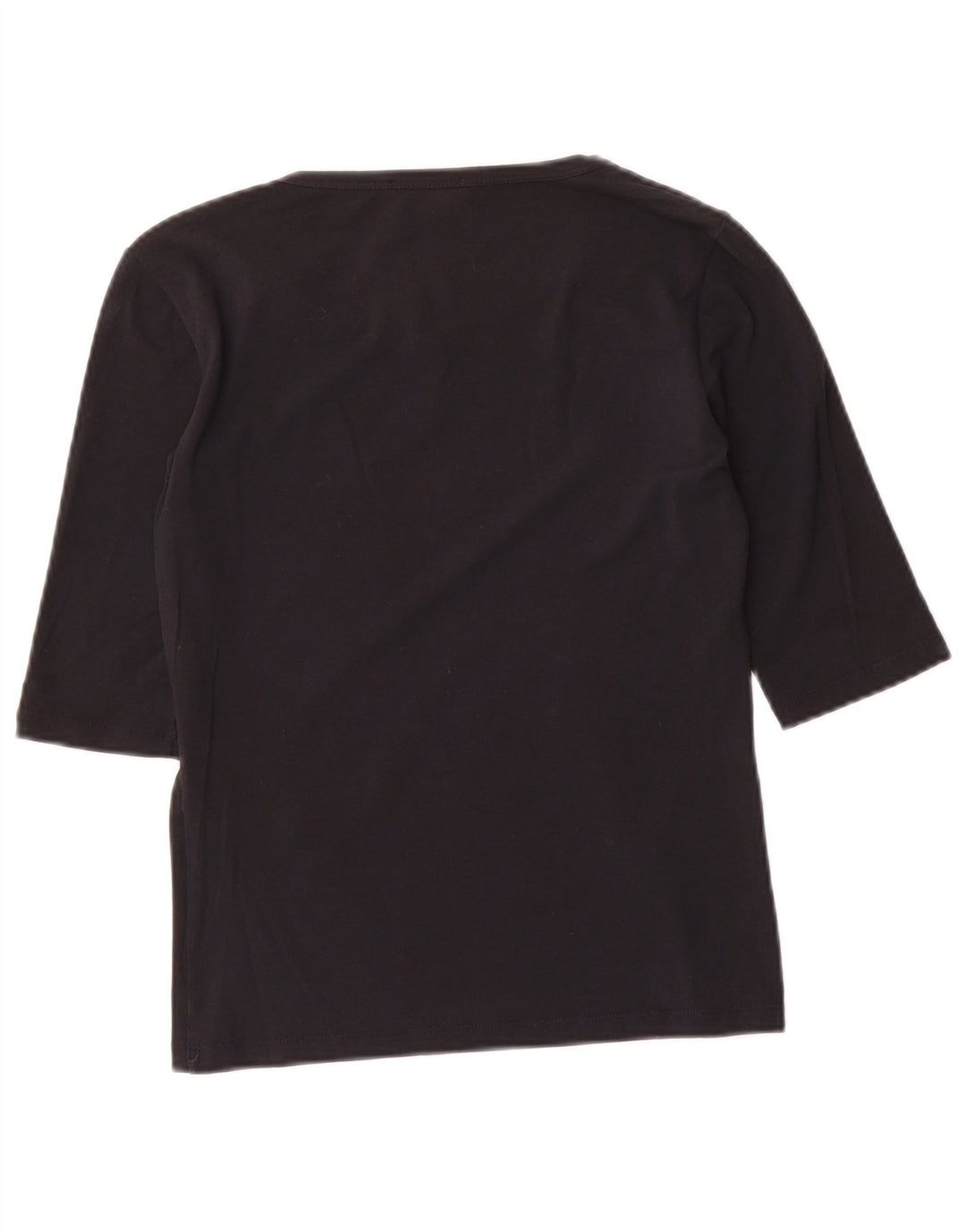 Max Mara Haut à manches 3/4 pour femme UK 8 Small Noir