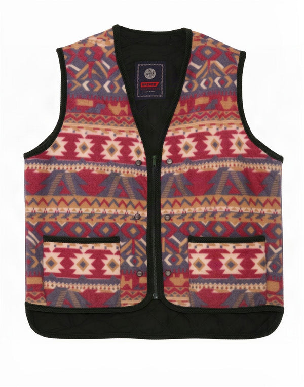 Master Gilet polaire pour homme UK 42 XL Multicolore Fair Isle