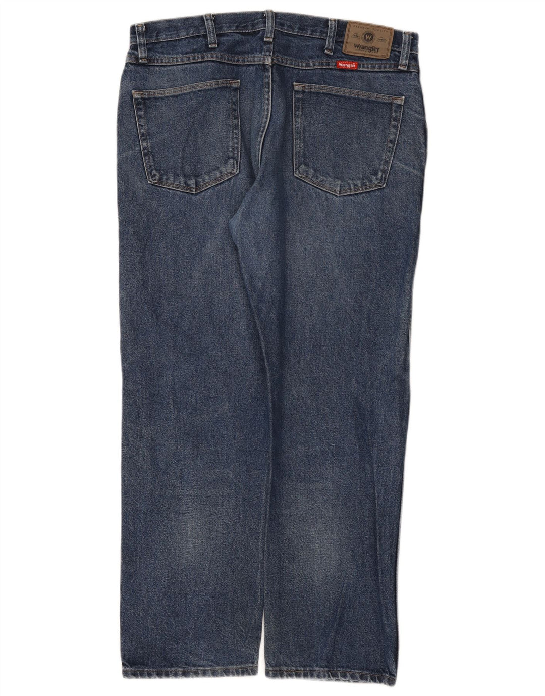 Wrangler Jean droit coupe droite W36 L29 en coton bleu pour homme